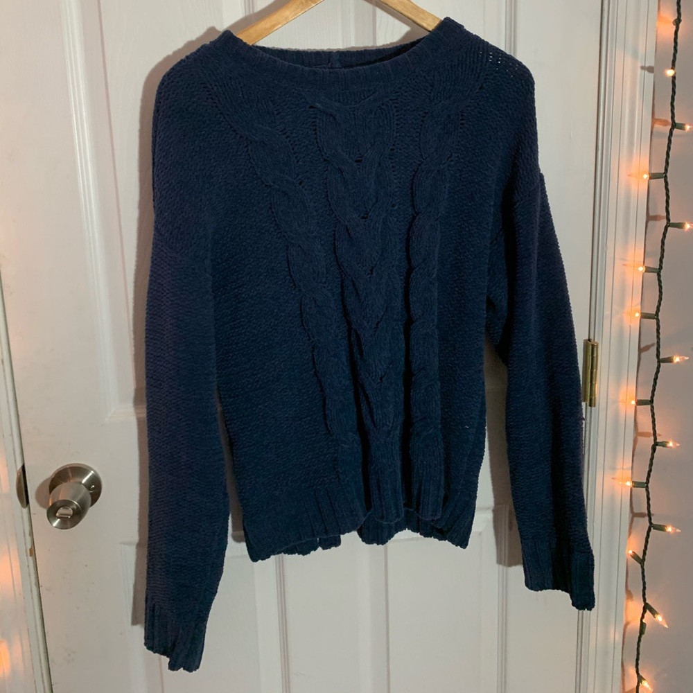 blue sweater never worn